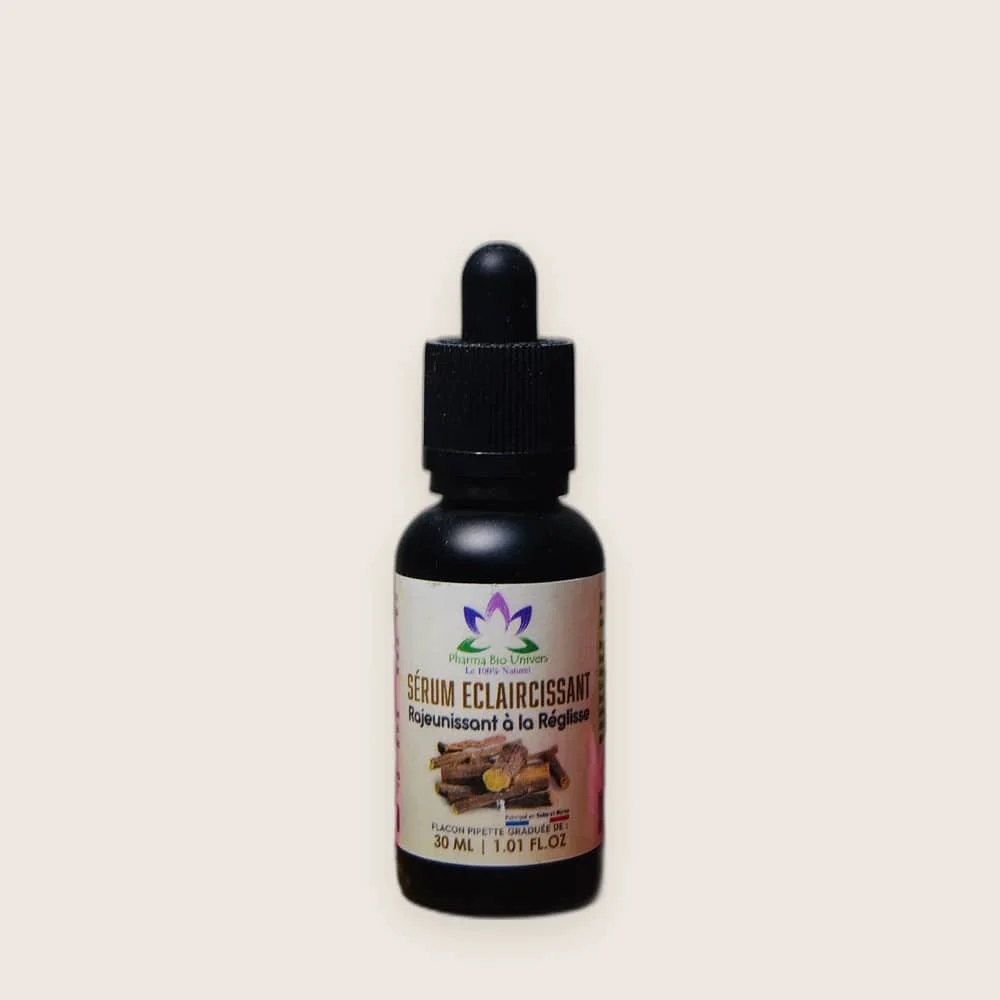 Sérum de Réglisse - Soin Naturel Éclaircissant & Apaisant | PharmaBioUnivers