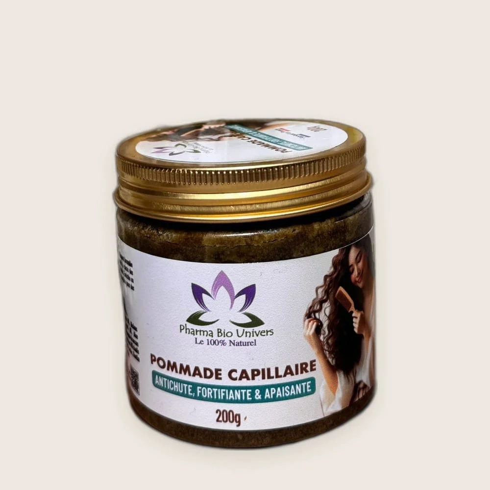 Pommade Capillaire Antichute, Fortifiante et Apaisante - 200g