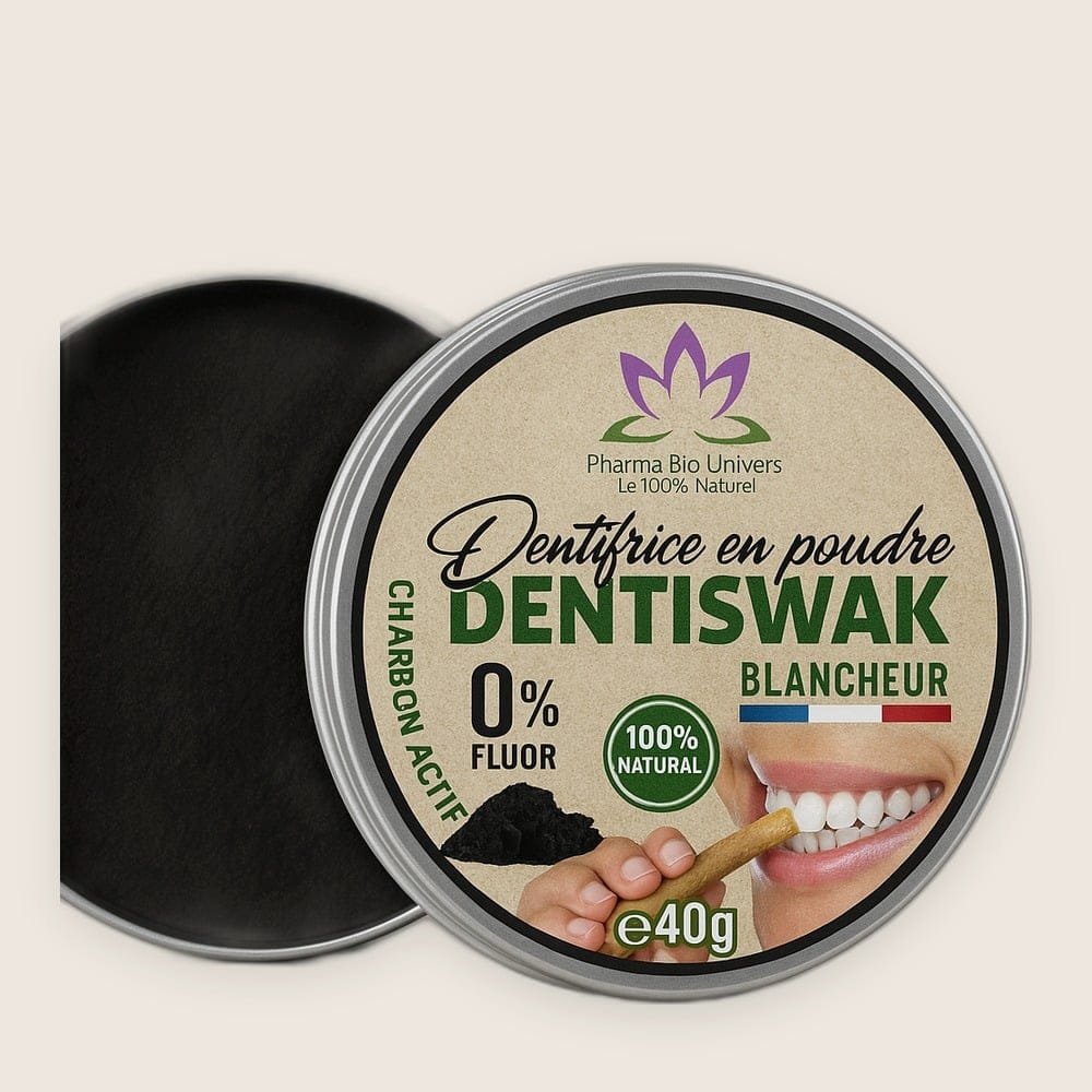Dentiswak Dentifrice en poudre au siwak BLANCHEUR