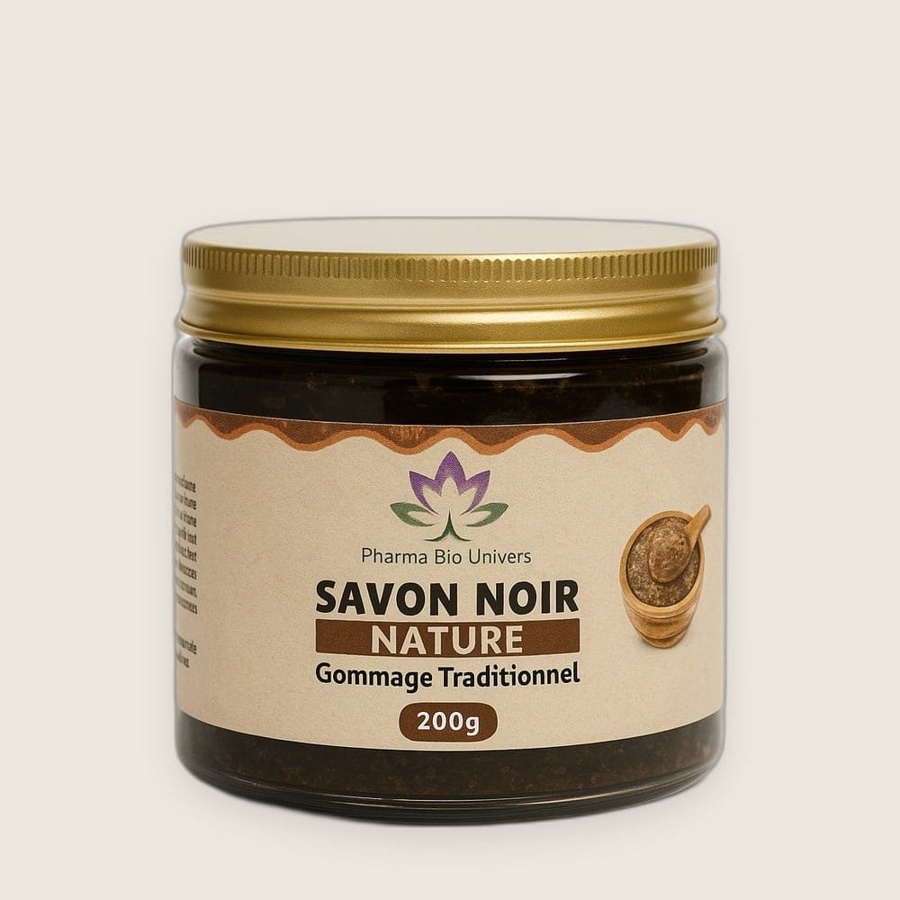 Savon Noir Beldi Naturel 200g – Soin Hammam & Peau Douce