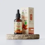 Huile d'Amande Douce Vierge et Pure - Première Pression à Froid, 30 ml